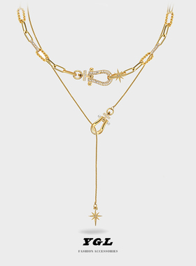 YGL轻奢原创高级感时尚叠戴项链