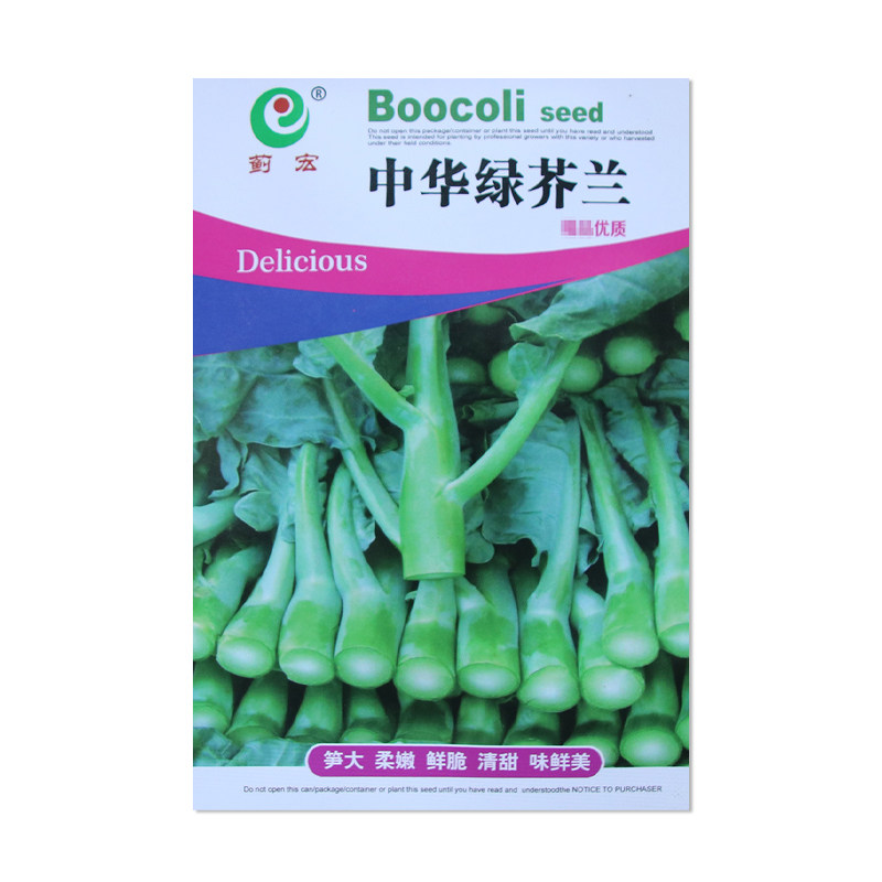 蓟宏中华绿芥兰种子菜种子