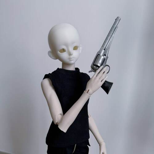 复古洋枪75叔bjd道具4分武器娃用
