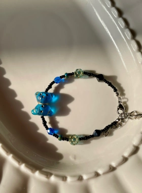 软糖熊 原创手链 甜酷风 捷克琉璃手链