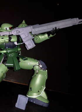 现货 EW  MG 1/100 GTO扎古 专用 ASR-78 对舰狙击步枪 阻击步枪