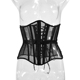 corset女士腰部训练器性感黑色网眼紧身胸衣哥特复古修身 腰带