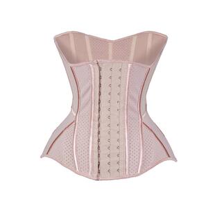 沙漏掐腰网纱束腰薄夏季 产后美体塑身衣健身乳胶塑腰腰封女护腰带