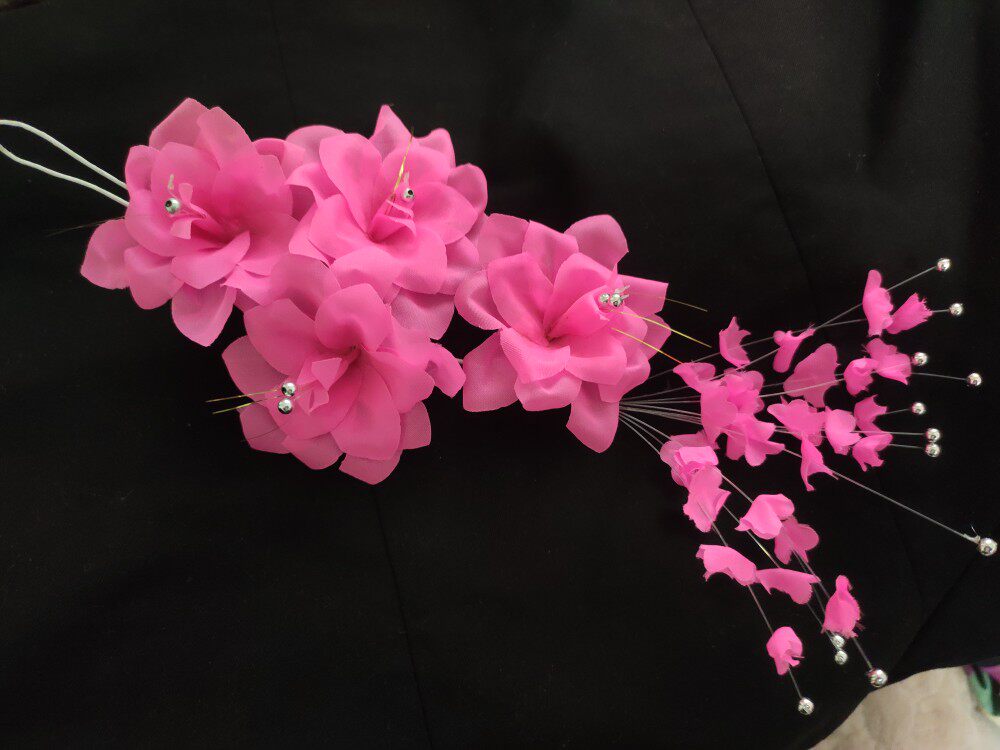 老库存头花,老式新娘头花,儿童春节头花