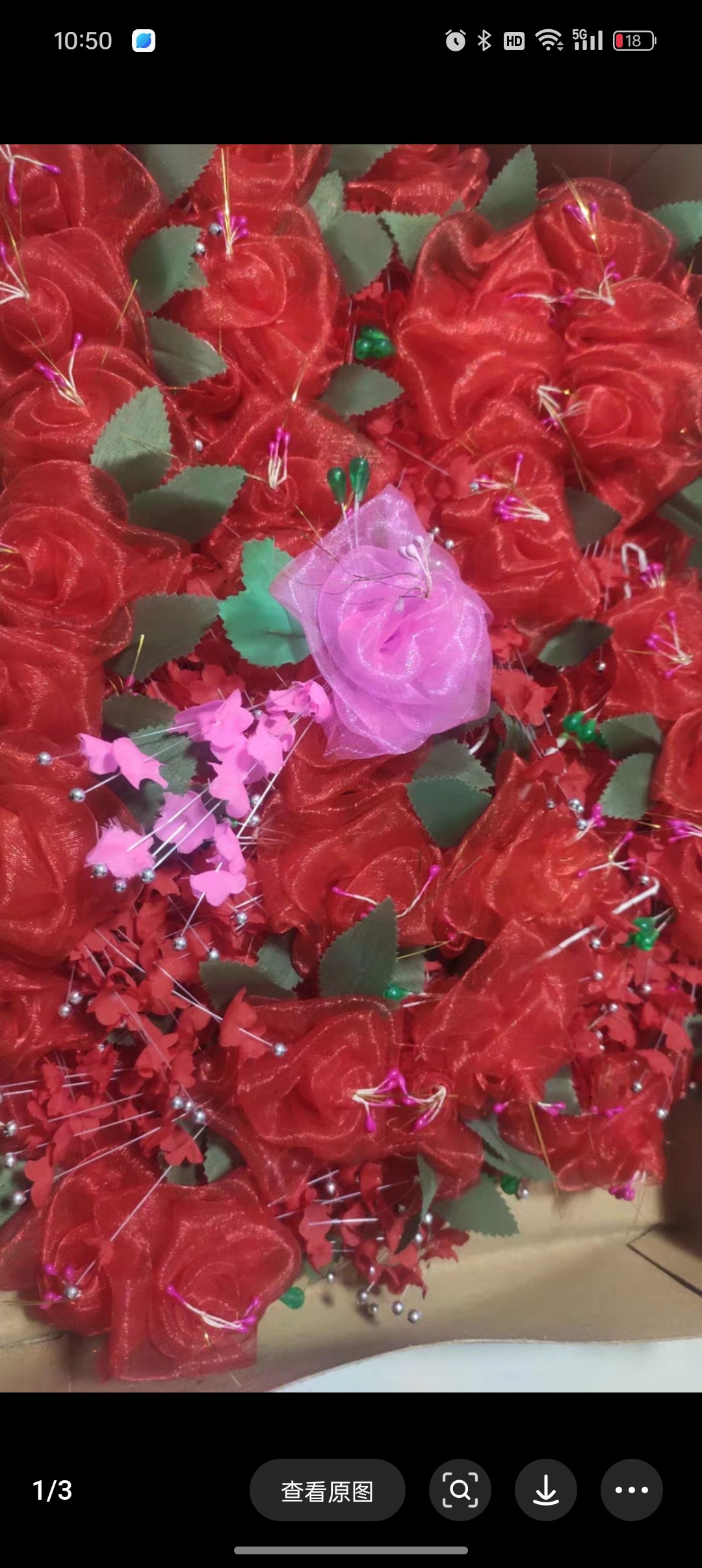 80年代,老式新娘头花,春节头花,以前的老库存,有2个颜色