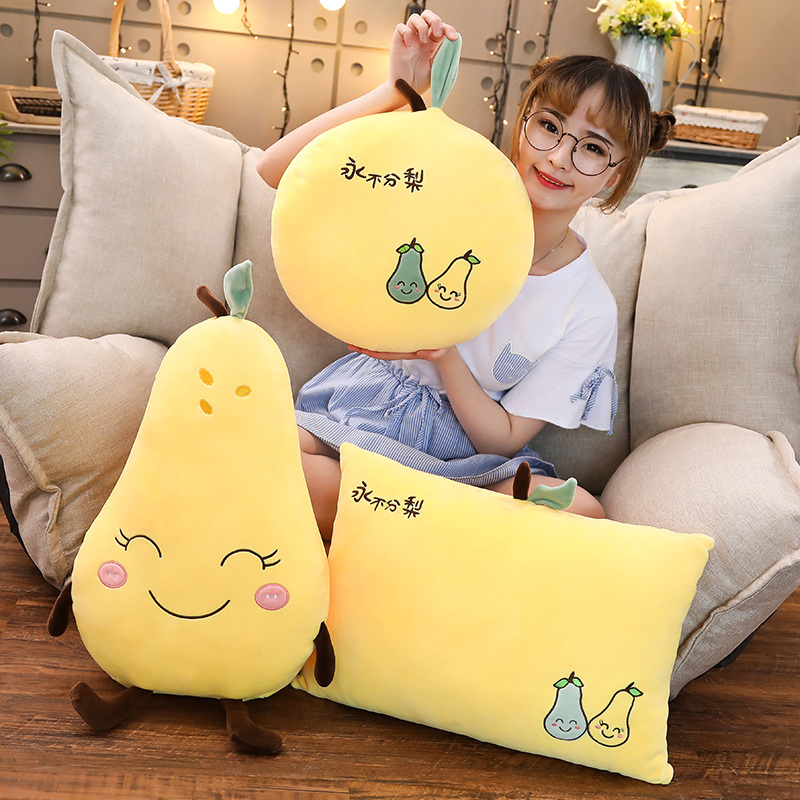 香阁阁毛绒玩具抱枕pp棉鸭梨