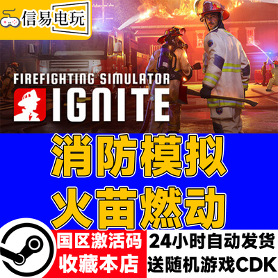 steam正版 消防模拟：火苗燃动 国区激活码 现货秒发 cdkey