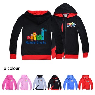 数字积木宝宝秋季夹克外套number blocks中大童 2022卡通纯棉上衣