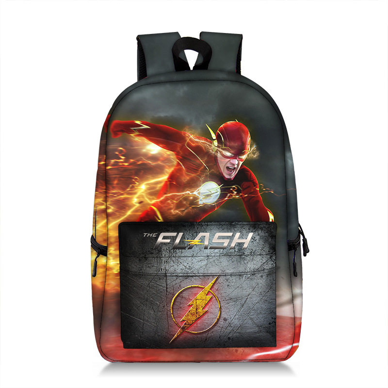 美国闪电侠双肩包3-6年级 2023儿童户外背包大容量旅行书包初中生