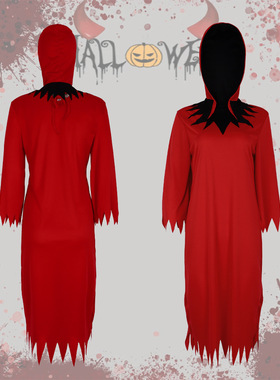 红色恶魔Red Devil Dress连衣裙死神化装舞会派对cosplay舞台表演