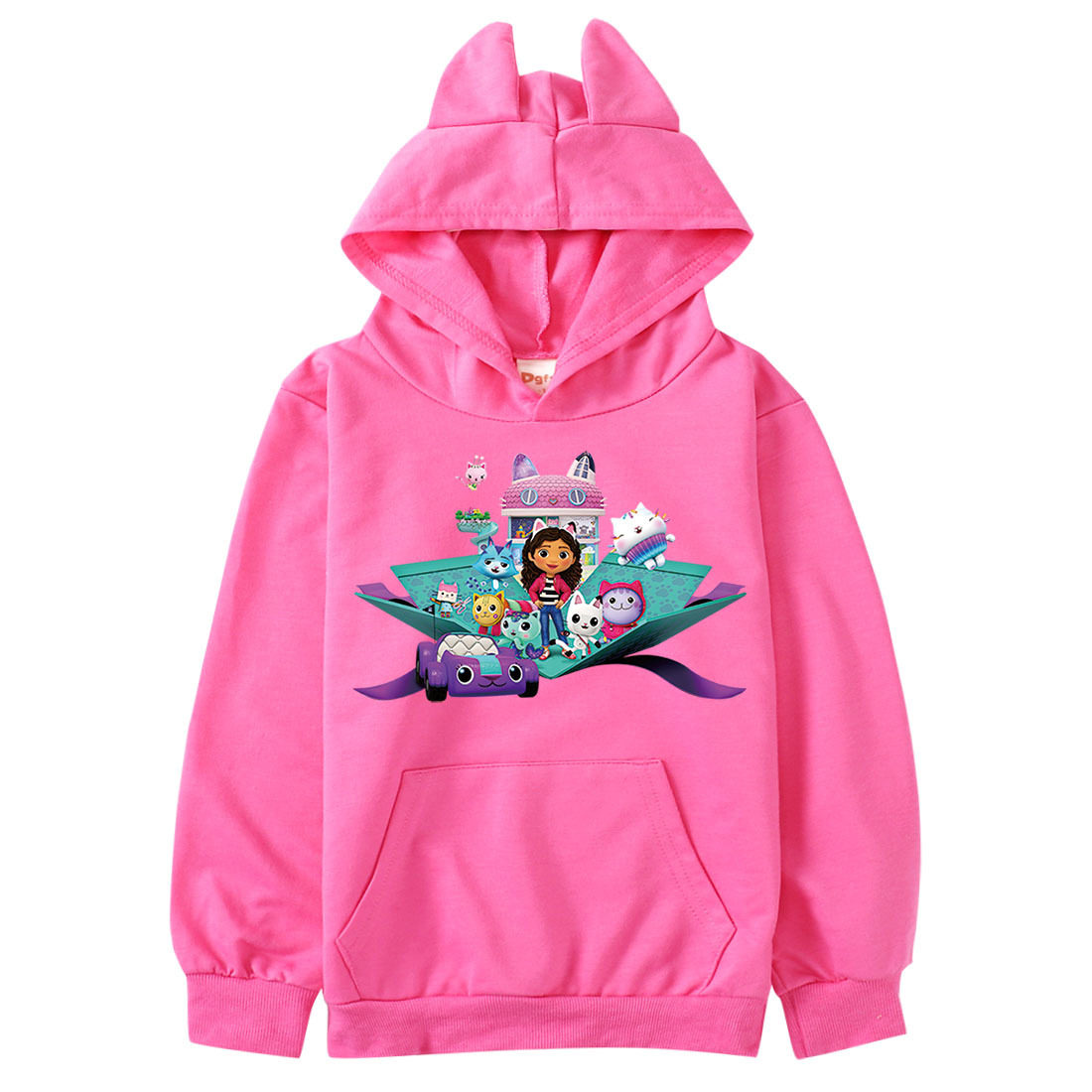 GabbysDollhouse儿童卫衣秋冬薄