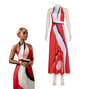 利刃出鞘2电影同款cos服卡珊德拉连衣裙 万圣节cosplay扮演服装女