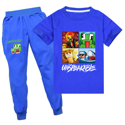 短袖纯棉卡通童装2件夏季