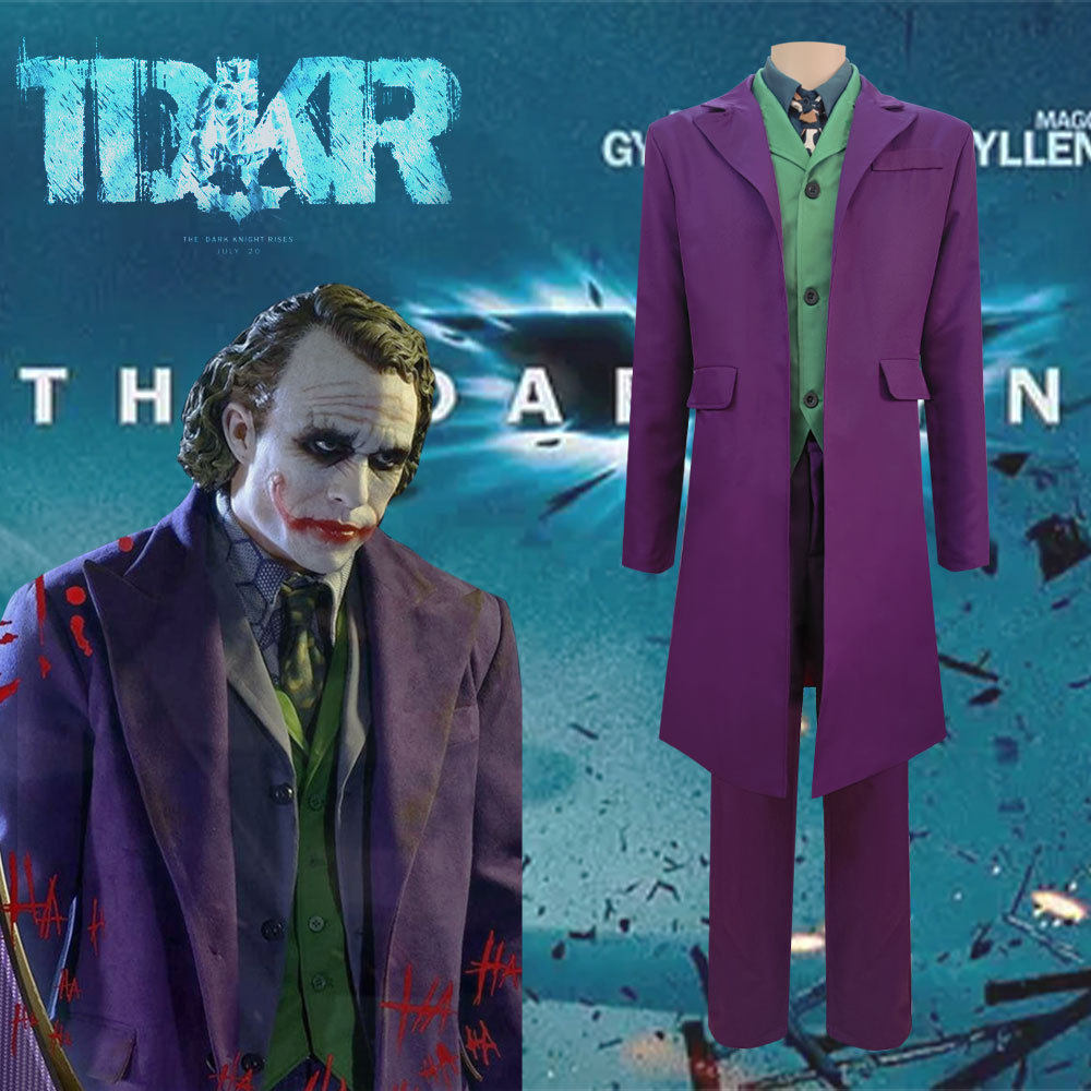 万圣节恐怖舞会cosplay蝙蝠侠batman黑暗骑士希斯莱杰joker小丑22