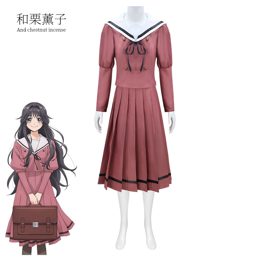凛然和栗薰子JK日常校服动漫