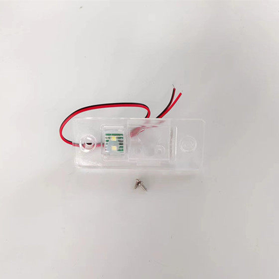 大众帕萨特B5宝来倒车后视摄像头支架记录仪后镜头牌照灯外壳底座