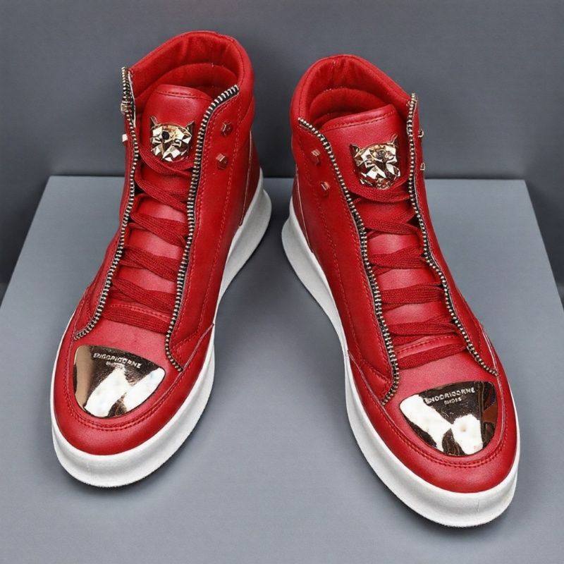 马丁靴高帮休闲潮流靴男鞋2026新款冬季男款板鞋男士工装靴高帮鞋,流行男鞋,高帮鞋,淘宝优惠券,粉丝福利购,淘宝优惠卷