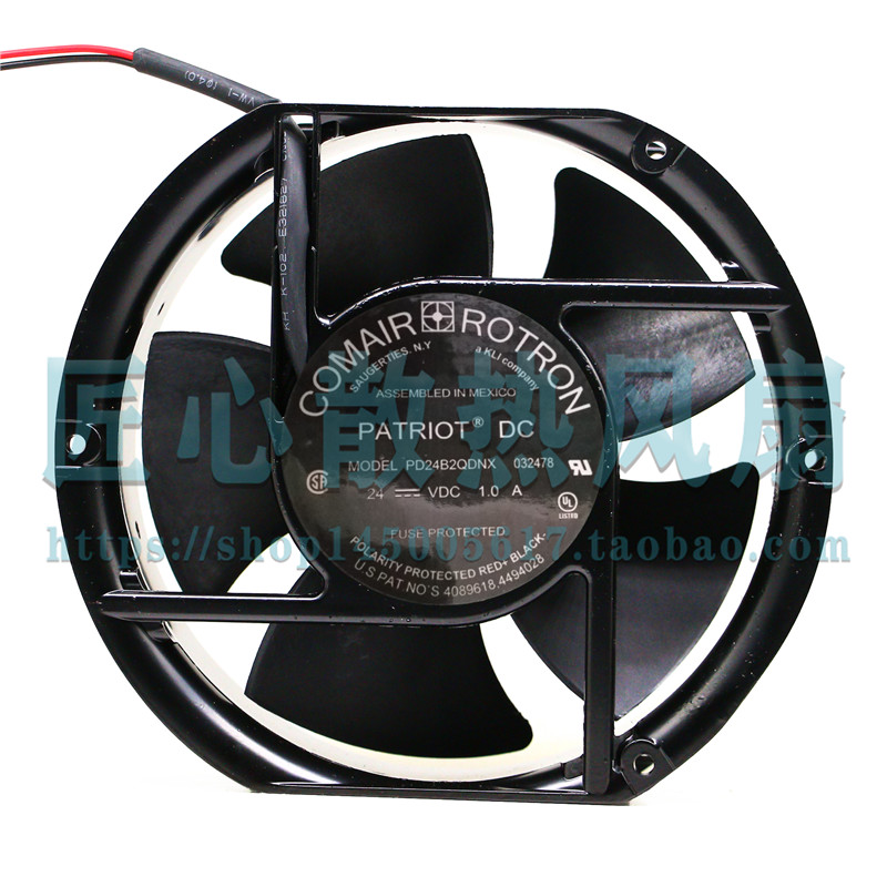 COMAIR ROTRON PD24B2QDNX 17CM 17251 DC24V 1.0A大风量散热风扇