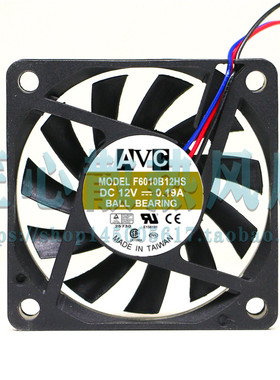 奇宏AVC C F6010B12 HS M MS HH H U DA06010B12U 12V 散热风扇