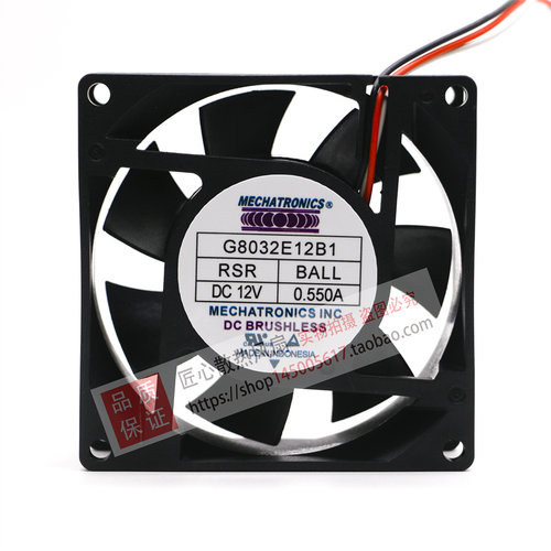 G8032E12B1-RSR 起订量：1 『FAN AXIAL 80X32MM 12VDC TACH』