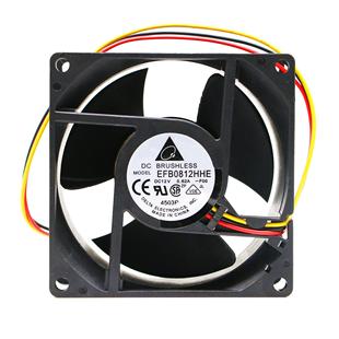 F00 8cm风扇 8038双滚珠散热风扇12V 0.62A EFB0812HHE