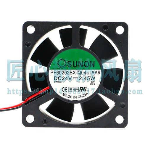 建准SUNON PF60202BX-Q04U-A99 DC 24V 2.45W 6厘米散热风扇