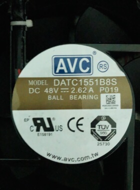 原装 AVC风机 DATC1551B8S 48V 2.62A 17251 4线工控机大风量风扇