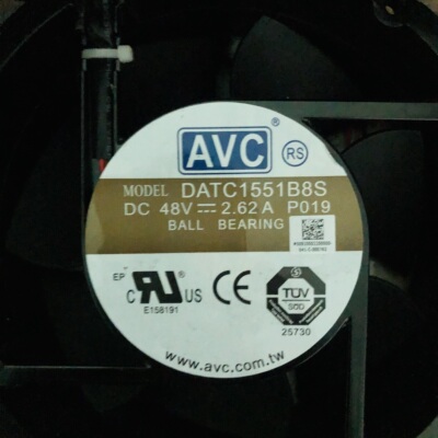 原装 AVC风机 DATC1551B8S 48V 2.62A 17251 4线工控机大风量风扇