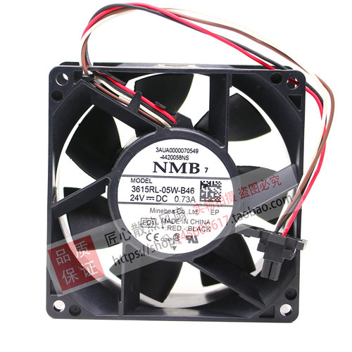 3615RL-05W-B46 24V 0.73A 9038 NMB原装ABBACS880变频器散热风扇