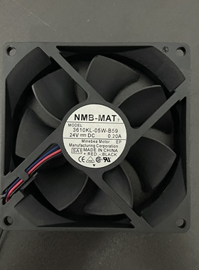 3610KL-05W-B59 24V 0.20A 3610RL-05W-S40 原装日本 进口风扇