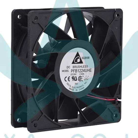 全新原装台达PFB1224UHE 12038/24V 12厘米/CM变频器散热风扇风机