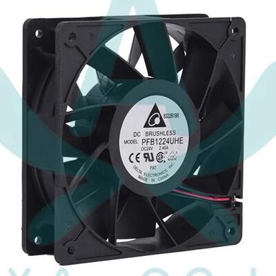 全新原装台达PFB1224UHE 12038/24V 12厘米/CM变频器散热风扇风机