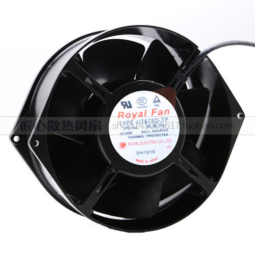 TYPE UT675D-TP 原装日本ROYALFAN 200V 43/40W172*150*55 耐高温