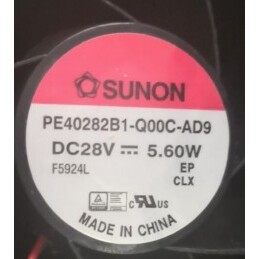 建准 4028 28V 5.6W PE40282B1-Q00C-AD9 2线 风扇