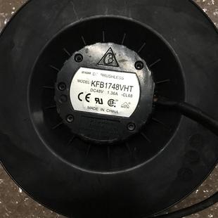 48V 1.36A KFB1748VHT 台达 变频器工控离心涡轮散热风扇