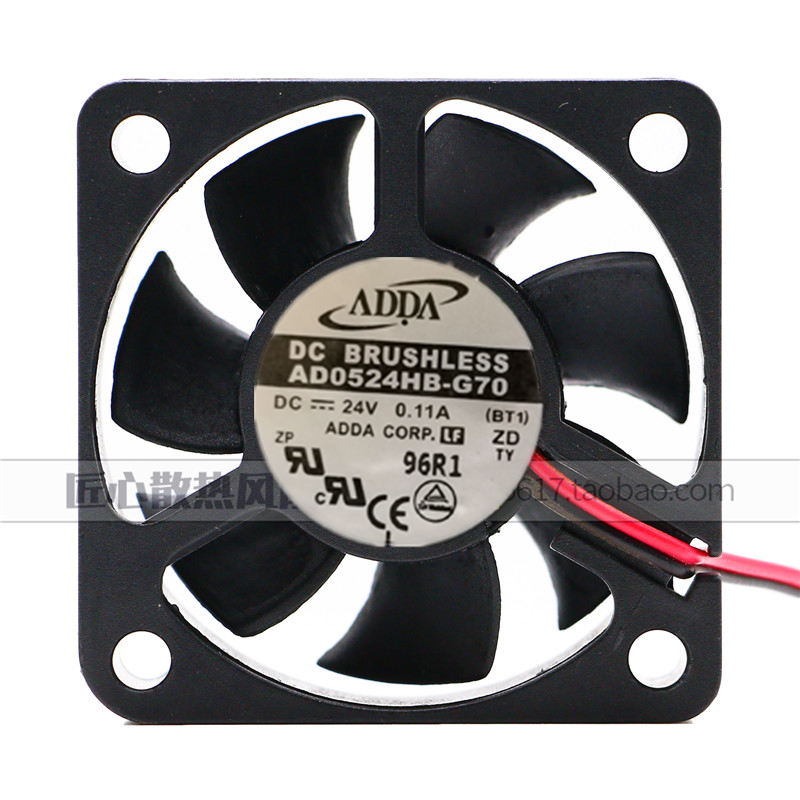 原装 5010 24V 0.11A 5CM 变频器 双滚珠风扇 AD0524HB-G70