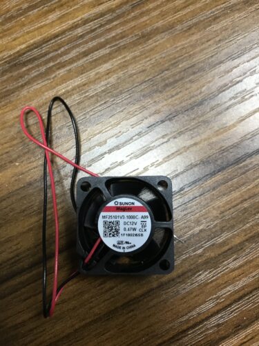 直流风机25*25*10mm MF25101V3-1000C-A99 G99 12V 0.47W建准风扇