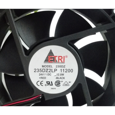 法国/ETRI 12038 12CM 235DZ2LP 11200 24V 12.0W 变频器散热风扇