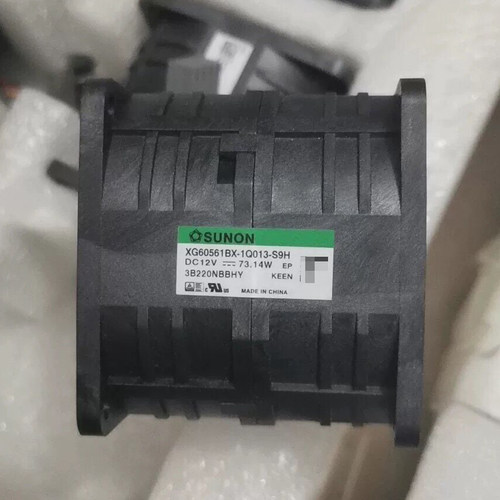 SUNON建准XG60561BX-1Q013-S9H 12V 73.14W 6厘米双电机散热风扇