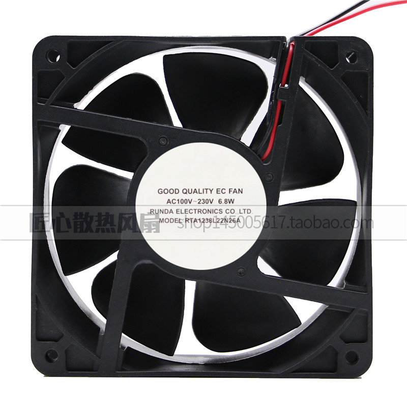 RTA1238L22N26A 100V-230V 6.8W电焊机里风机GOOD QUALITY EC FAN