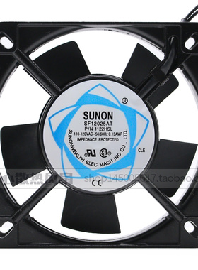 建准SUNON 1122HSL 1122HBL 11CM 11025 110V/220V 机柜 配电柜