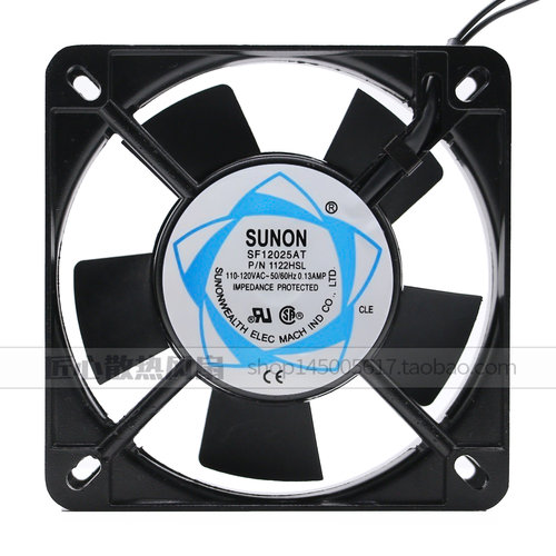 建准SUNON 1122HSL 1122HBL 11CM 11025 110V/220V 机柜 配电柜