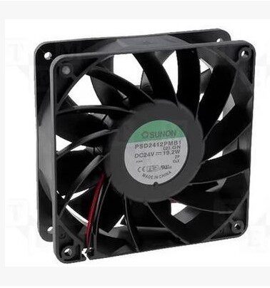 PSD2412PMB1 原装SUNON建准 12038 24V 19.2W 变频器散热风机风扇