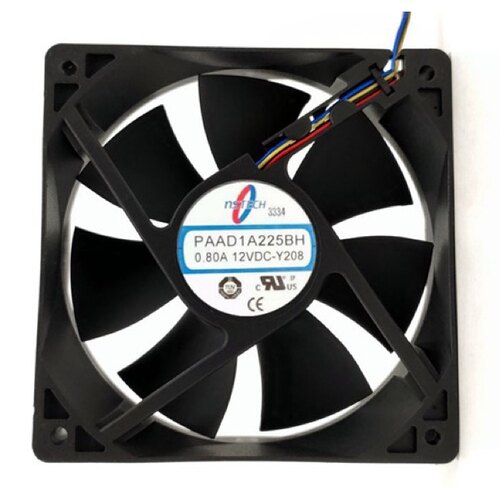nstech paad1a225bh DC 12V 0.80A 12厘米散热风扇