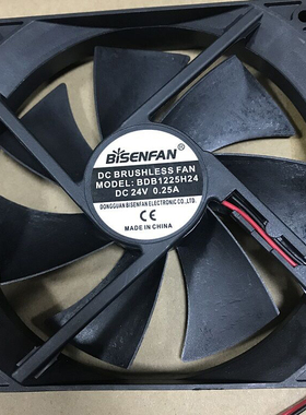 BDB1225H24 24V 0.25A 12025 12CM 变频器风扇