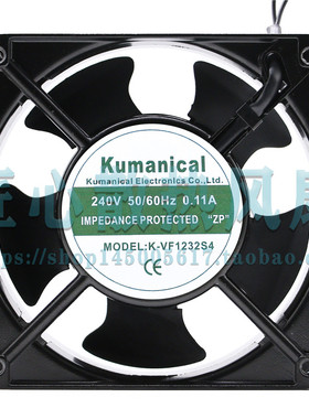 Kumanical K-VF1232S4 220V 0.11A 12CM 12038 条柜 机柜散热风扇