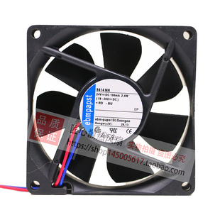 德国ebmpapst 8414NGH/NHR/NGM/N/2GH/2GM/2H 24V 8025变频器风扇