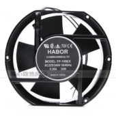 HABOR 220V 全新 108EX 轴流风机110V 380V 35W电控柜散热风扇