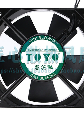 TM-121S1B-18W-A240D TM-121S1S-18W-A240D AC 220V 风扇