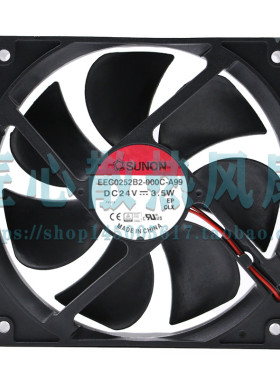 正品12CM风扇SUNON 120*120*25 EEC0252B2-000C-F99 A99 G99 24V